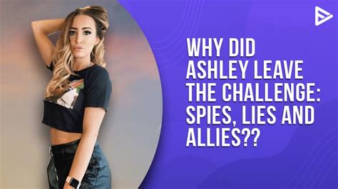 The MTV legends also give their different perspectives on Josh's big decision, and an unaired night part of the final. . What did ashley say to josh on the challenge